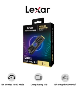 Ổ CỨNG SSD LEXAR NM1090 1TB with Heatsink M.2 2280 PCIe Gen5x4 NVMe SSD