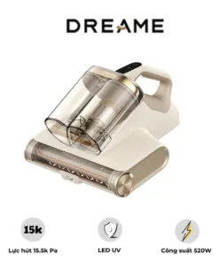 Máy hút bụi giường nệm Dreame D20 Pro – Công suất 520W – Lực hút 15.500 Pa
