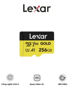 Thẻ nhớ Lexar Professional Gold microSDXC UHS-II