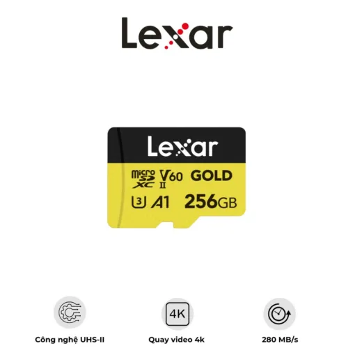 Thẻ nhớ Lexar Professional Gold microSDXC UHS-II