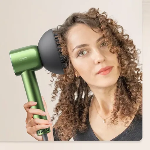 Máy sấy tóc tốc độ cao Dreame Hair Glory Master – Công suất 1.600W, 2 tốc độ, 4 chế độ sấy, Công nghệ ion âm, 3 đầu sấy chuyên dụng