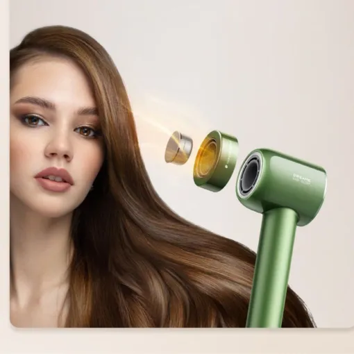 Máy sấy tóc tốc độ cao Dreame Hair Glory Master – Công suất 1.600W, 2 tốc độ, 4 chế độ sấy, Công nghệ ion âm, 3 đầu sấy chuyên dụng