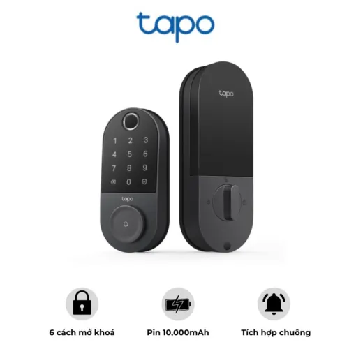 Khóa thông minh Aqara U300 – Hỗ trợ Thread và Matter, tích hợp Apple Home Key, cảm biến vân tay trên tay cầm