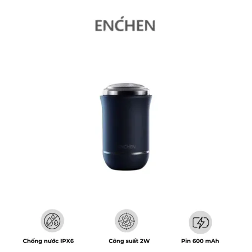 Máy cạo râu Enchen Traveller – Thiết kế nhỏ gọn – Lưỡi cắt sắc bén