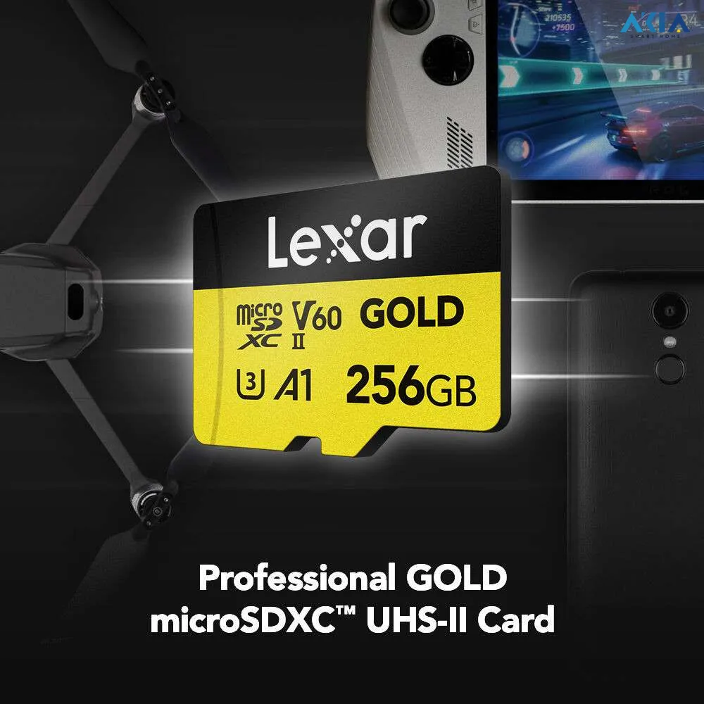Thẻ Nhớ Lexar Professional Gold Microsdxc Uhs-Ii 2 Thẻ Nhớ Lexar Professional Gold Microsdxc Uhs-Ii
