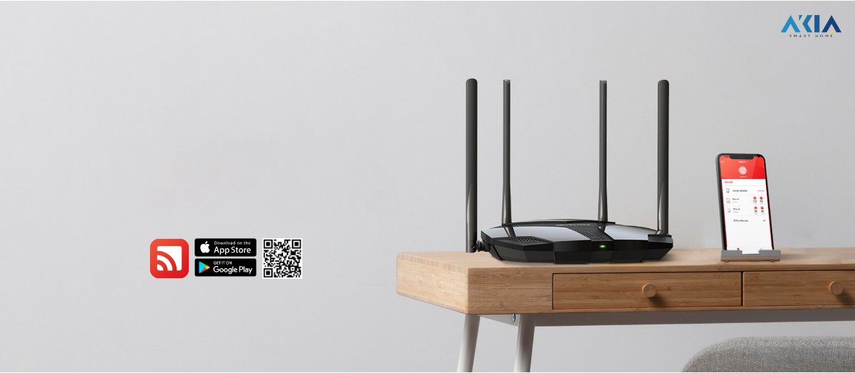 Router Wi-Fi 6 Băng Tần Kép Mercusys Mr80X – Ax3000