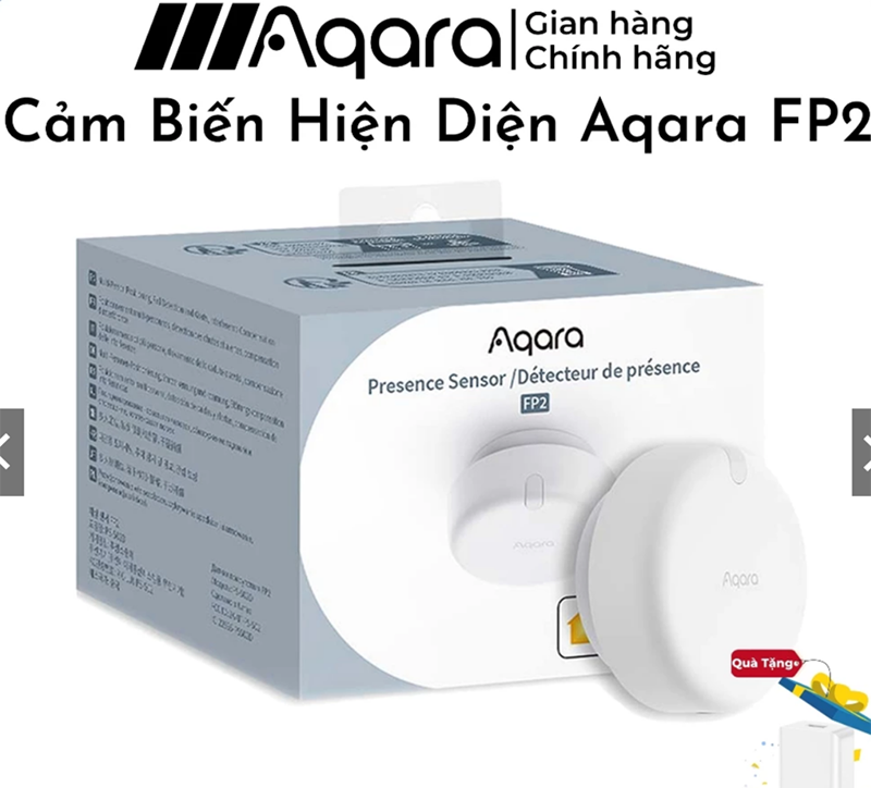 Cảm Biến Hiện Diện Aqara Fp2 Sử Dụng Công Nghệ Radar Sóng Milimet Để Phát Hiện Người Trong Phòng