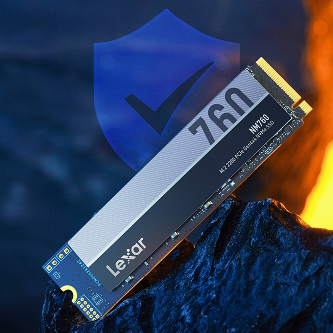 Ổ Cứng Ssd Lexar Nm760 M.2 2280 Gen4X4 Nvme - 1Tb