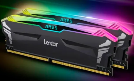 RAM Lexar Ares RGB DDR4 16GB ( 2x8GB) Bus 3600 - ĐEN