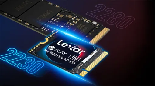 Ổ cứng SSD Lexar PLAY 1TB M.2 2230 PCIe Gen4 x4 NVMe