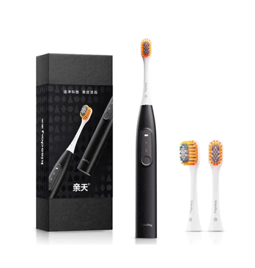 Bàn chải điện sóng siêu âm Kissday K1 – Công nghệ SpeedTek, Đầu bàn chải 3 lớp, Pin 60 ngày
