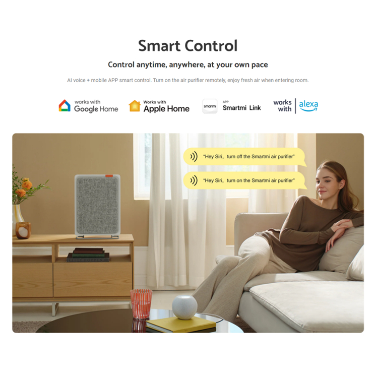 Máy Lọc Không Khí Smartmi Air Purifier E1 - 15W, 18M²