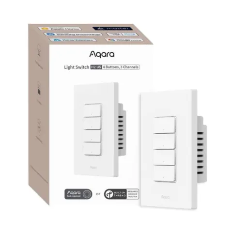 Công tắc chữ nhật thông minh Aqara Light Switch H2