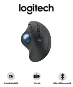 Chuột Logitech Ergo M575s – Đen | AKIA
