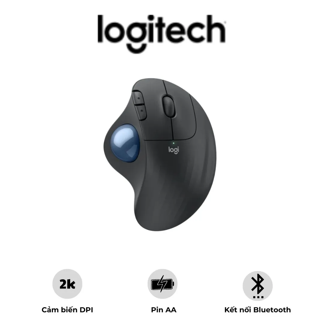 Chuột Logitech Ergo M575s - Đen