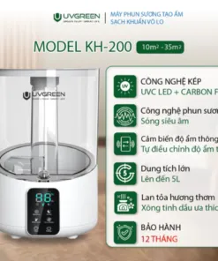 Máy phun sương tạo độ ẩm không UVGREEN KH100/KH200 | AKIA