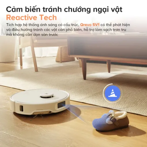 Robot hút bụi lau sàn Roborock Qrevo Edge 5V1