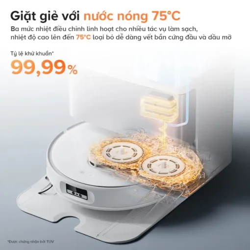 Robot hút bụi lau sàn Roborock Qrevo Edge 5V1