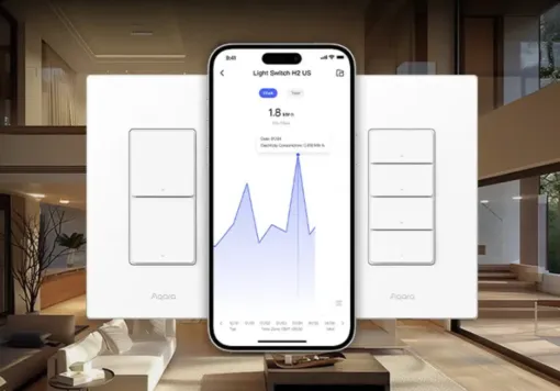 Công tắc chữ nhật thông minh Aqara Light Switch H2