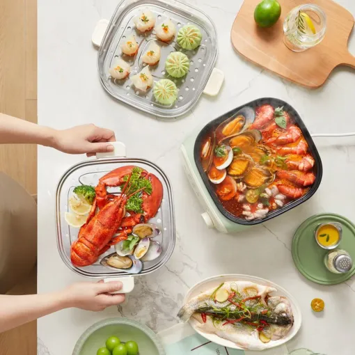 Nồi Hấp Đa Năng Bear EFS – 4H30D – 4 Tầng – 30L – Công Suất 1500W