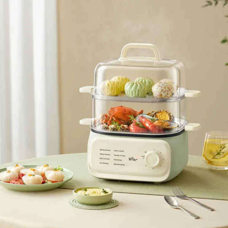 Nồi Hấp Đa Năng Bear EFS – 4H30D – 4 Tầng – 30L – Công Suất 1500W | AKIA