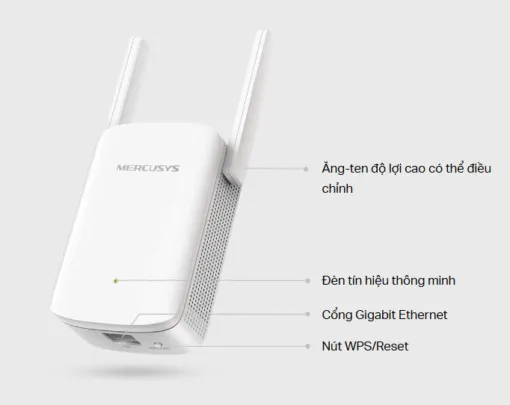 Bộ Mở Rộng Sóng Wi-Fi 6 MERCUSYS ME60X