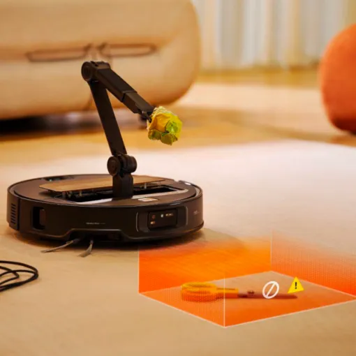 ​Robot Hút Bụi Lau Nhà Roborock Saros Z70 – Lực Hút 22.000Pa, Cánh Tay Robot OmniGrip™, Điều Hướng AI StarSight 2.0​