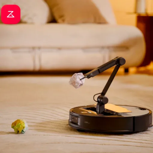 ​Robot Hút Bụi Lau Nhà Roborock Saros Z70 – Lực Hút 22.000Pa, Cánh Tay Robot OmniGrip™, Điều Hướng AI StarSight 2.0​