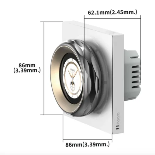 Công tắc núm xoay cảm ứng Aqara TouchScreen Dial V1 (Bản Quốc Tế)