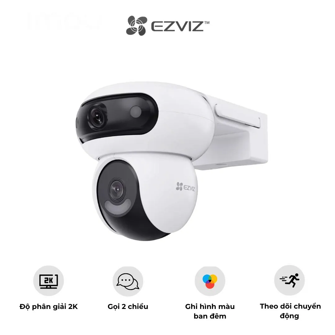 Camera thông minh 2 mắt Ezviz H90 Dual 2K+