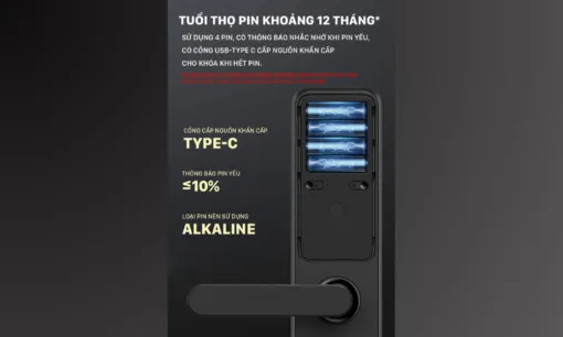 Pin Xiaomi Lockin X9