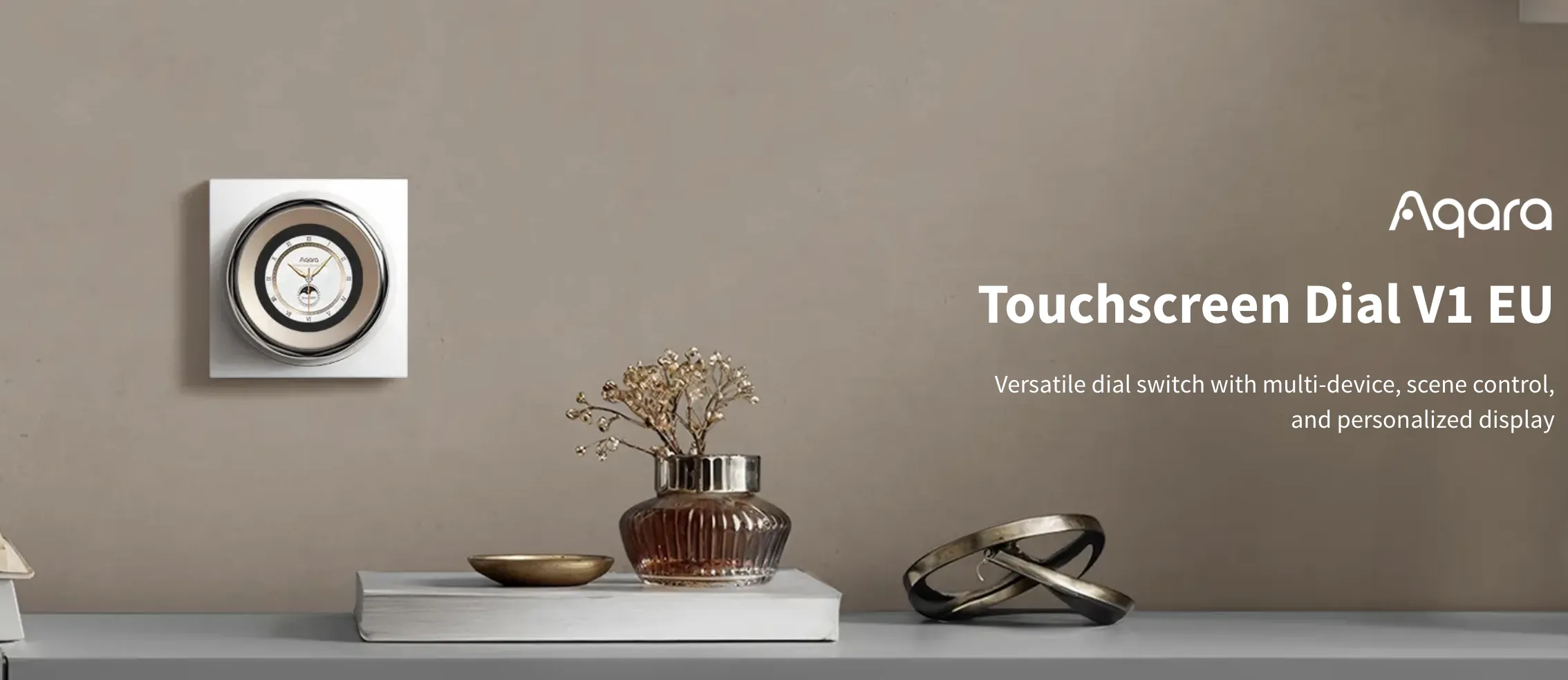 Công Tắc Núm Xoay Cảm Ứng Aqara Touchscreen Dial V1 (Bản Quốc Tế) 9 Aqara Touch Screen Dial V1