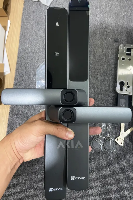 Khóa cửa vân tay Ezviz DL06 Pro – Mật mã – Thẻ từ – Cảm biến nhạy bén