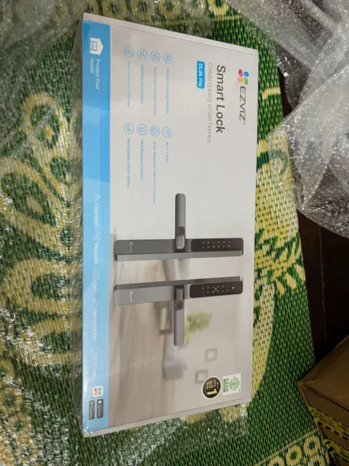 Khóa cửa vân tay Ezviz DL06 Pro – Mật mã – Thẻ từ – Cảm biến nhạy bén