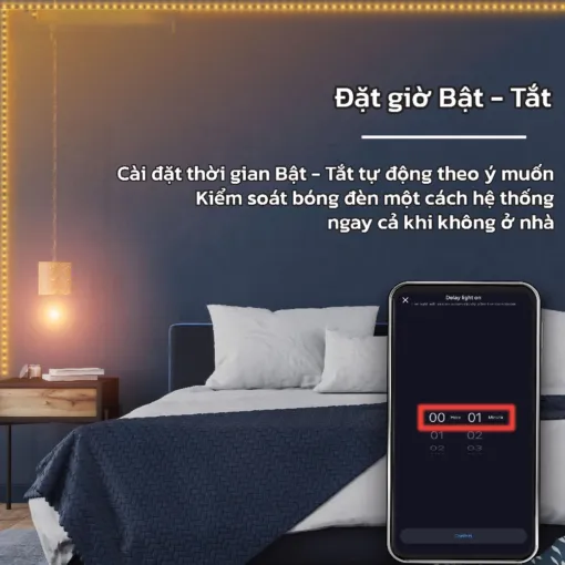 Đèn Dây LED Thông Minh T3 Smart Strip Light chống thấm nước, nhấp nháy theo nhạc 5M,10M