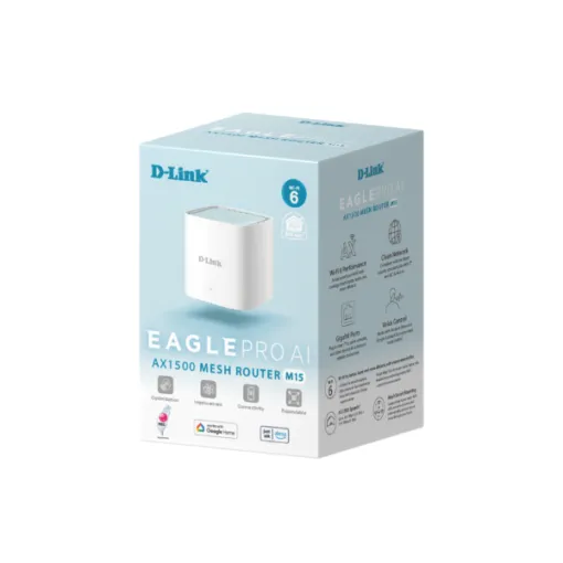 Bộ phát Wifi Mesh D-Link EAGLE PRO AI M15 (3-pack)  - mang trải nghiệm mạng mượt mà hơn