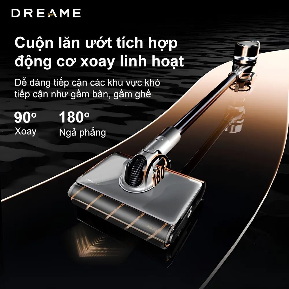 Máy Hút Bụi Dreame V18S Aqua – Lau Sàn Đa Năng 2 Trong 1 – Lực Hút Mạnh Mẽ 12 Máy Hút Bụi Dreame V18S Aqua – Lau Sàn Đa Năng 2 Trong 1 – Lực Hút Mạnh Mẽ - Akia Smart Home