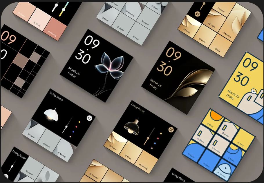 Công Tắc Vuông Màn Hình Cảm Ứng Aqara S100