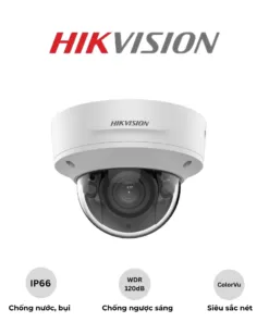 Camera IP Dome 4MP Hikvision DS-2CD2743G2-LIZS2U - Hình Ảnh Sắc Nét 4MP, Giám Sát Thông Minh