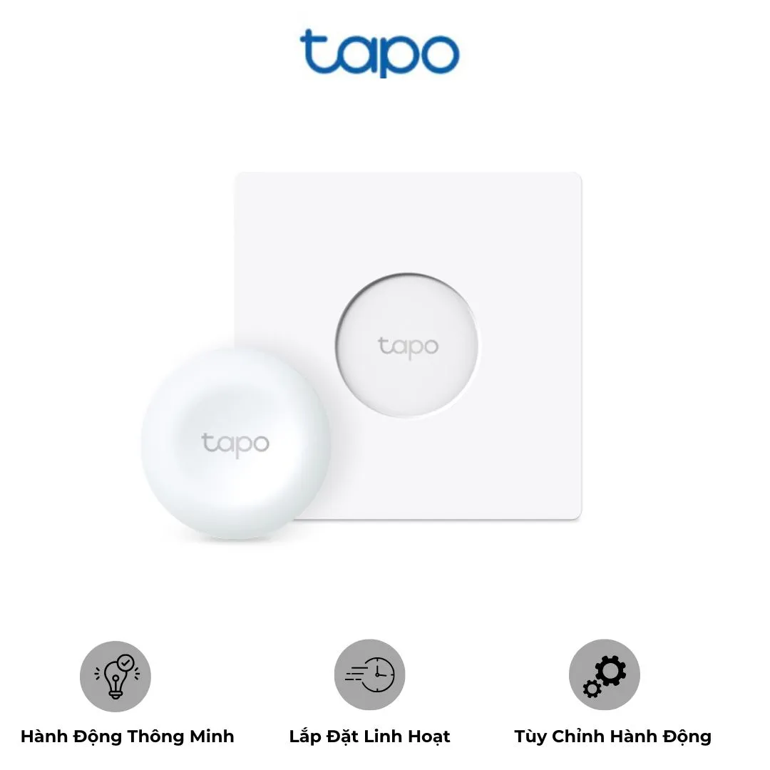"Công Tắc Điều Khiển Độ Sáng Đèn Từ Xa Thông Minh Tapo S200D"
