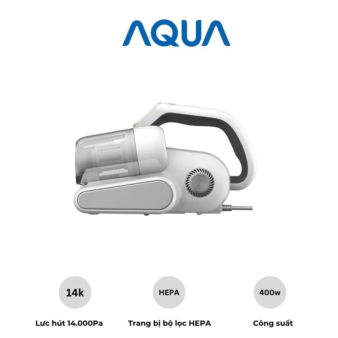 Máy hút bụi đệm giường AQUA AQS-CMP105R(W)-VN