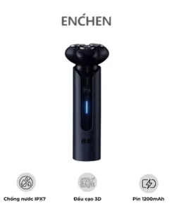 Máy cạo râu Enchen BlackStone 9 – 3 Lưỡi Nổi 3D – Chống Nước IPX7