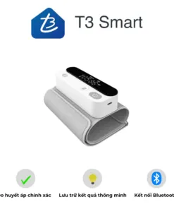 Máy Đo Huyết Áp T3 Smart BP1 - Đo Nhịp Tim, Kết Nối App