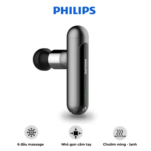 Súng Massage Fascial Gun Philips PPM7303 - Nhỏ gọn tiện dụng