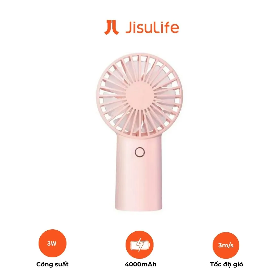 Quạt Cầm Tay Mini JISULIFE HandFan Life3 FA20X Pin4000mAh