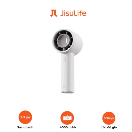 Quạt Cầm Tay Jisulife Life10 Pin 4000mAh