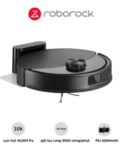 Robot hút bụi lau nhà Roborock Q10 VF: Định nghĩa lại sự sạch sẽ thông minh cho ngôi nhà bạn Trong kỷ nguyên công nghệ số, việc sở hữu một thiết bị dọn dẹp nhà cửa thông minh là điều không còn xa lạ. Trong số các lựa chọn hàng đầu, Robot hút bụi lau nhà Roborock Q10 VF tự hào là một siêu phẩm đột phá, mang đến khả năng làm sạch toàn diện, hiệu quả vượt trội và sự tiện lợi tối đa cho mọi gia đình. Không chỉ là một robot hút bụi đơn thuần, Roborock Q10 VF còn tích hợp công nghệ lau rung hiện đại, đảm bảo sàn nhà bạn luôn sạch bóng và tinh tươm. Robot hút bụi lau nhà Roborock Q10 VF gây ấn tượng mạnh mẽ với lực hút HyperForce 10.000Pa mạnh mẽ, đủ sức đánh bay mọi loại bụi bẩn cứng đầu, từ những hạt li ti ẩn sâu trong thảm đến tóc và lông thú cưng trên sàn cứng. Điểm đặc biệt của Q10 VF là hệ thống lau rung VibraRise 2.0 với khả năng nâng giẻ lau lên đến 8mm và rung 3.000 lần/phút, kết hợp cùng công nghệ sóng siêu âm nhận diện thảm, giúp robot chuyển đổi linh hoạt giữa các bề mặt mà không làm ướt thảm. Bên cạnh đó, Roborock Q10 VF được trang bị hệ thống điều hướng Precise LiDAR quét toàn diện 360 độ và cảm biến tránh vật cản Reactive Tech, giúp robot di chuyển thông minh, lập bản đồ chi tiết, tránh vật cản hiệu quả và tối ưu hóa lộ trình làm sạch. Robot còn hỗ trợ lập bản đồ đa tầng (ghi nhớ đến 3 bản đồ), rất lý tưởng cho nhà nhiều tầng. Với viên pin 5200mAh, robot có thể hoạt động liên tục tới 150 phút ở chế độ tiết kiệm, đảm bảo dọn dẹp các không gian rộng lớn mà không bị ngắt quãng. Robot hút bụi lau nhà Roborock Q10 VF với các tính năng đỉnh cao: Nâng tầm chuẩn mực sạch sẽ Robot hút bụi lau nhà Roborock Q10 VF tích hợp những công nghệ tiên tiến nhất, biến công việc dọn dẹp trở thành trải nghiệm đơn giản và hiệu quả. Từ khả năng hút bụi mạnh mẽ đến lau rung thông minh, mỗi tính năng của Roborock Q10 VF đều được thiết kế để mang lại sự sạch sẽ vượt trội và tiện ích tối đa cho không gian sống của bạn. Lực hút HyperForce 10.000Pa cực mạnh: Làm sạch sâu mọi bề mặt sàn Roborock Q10 VF sở hữu lực hút HyperForce 10.000Pa ấn tượng, một trong những con số cao nhất trong ngành robot hút bụi. Sức mạnh này giúp robot dễ dàng hút sạch mọi loại bụi bẩn, từ bụi mịn, tóc, lông thú cưng đến các mảnh vụn lớn trên mọi bề mặt sàn, bao gồm cả sàn cứng và thảm, đảm bảo không gian sống của bạn luôn được làm sạch sâu và triệt để. Hệ thống lau rung VibraRise 2.0 & Nhận diện thảm: Lau nhà hiệu quả, bảo vệ thảm thông minh Điểm nổi bật của Roborock Q10 VF là hệ thống lau rung VibraRise 2.0 tiên tiến. Giẻ lau có khả năng nâng tự động lên đến 8mm khi phát hiện thảm (nhờ công nghệ sóng siêu âm) và rung 3.000 lần/phút để làm sạch sâu các vết bẩn cứng đầu trên sàn cứng. Sự kết hợp này giúp robot vừa lau sàn hiệu quả, vừa bảo vệ thảm khỏi bị ướt, mang lại sự tiện lợi tối đa cho người dùng. Điều hướng Precise LiDAR & Lập bản đồ đa tầng: Dọn dẹp chính xác, quản lý nhiều không gian Roborock Q10 VF sử dụng công nghệ điều hướng Precise LiDAR để quét toàn diện 360 độ và lập bản đồ chi tiết ngôi nhà theo thời gian thực. Hệ thống này giúp robot lập kế hoạch lộ trình làm sạch hiệu quả nhất, tránh bỏ sót hay lặp lại. Khả năng lập bản đồ đa tầng (ghi nhớ đến 3 bản đồ) đặc biệt hữu ích cho những ngôi nhà nhiều tầng, giúp robot dễ dàng nhận diện và làm sạch từng khu vực. Cảm biến tránh vật cản Reactive Tech: Di chuyển linh hoạt, an toàn vượt trội Được trang bị cảm biến tránh vật cản Reactive Tech, Roborock Q10 VF có khả năng phát hiện và tránh các chướng ngại vật trên đường đi một cách thông minh. Hệ thống cảm biến này giúp robot dễ dàng điều hướng xung quanh đồ nội thất, đồ chơi hay các vật dụng nhỏ khác, giảm thiểu va chạm và kẹt, đảm bảo quá trình dọn dẹp diễn ra suôn sẻ và an toàn. Hệ thống chống rối kép hiệu quả: Giảm vướng tóc, lông thú cưng, tối ưu vệ sinh Tóc và lông thú cưng là những vấn đề thường gặp đối với robot hút bụi. Roborock Q10 VF giải quyết hiệu quả điều này nhờ hệ thống chống rối kép cải tiến, bao gồm chổi chính và chổi cạnh được thiết kế đặc biệt. Cấu tạo này giúp giảm thiểu tối đa tình trạng vướng rối, đảm bảo robot hoạt động trơn tru, bền bỉ và duy trì hiệu quả làm sạch liên tục, đặc biệt phù hợp với các gia đình có vật nuôi. Pin 5200mAh & Thời gian hoạt động 150 phút: Dọn dẹp diện tích lớn, bền bỉ không gián đoạn Roborock Q10 VF được trang bị viên pin 5200mAh dung lượng cao, cung cấp năng lượng dồi dào cho robot. Với thời lượng hoạt động liên tục lên đến 150 phút ở chế độ tiết kiệm, robot có thể dễ dàng hoàn thành việc dọn dẹp các căn hộ rộng lớn hoặc nhiều phòng chỉ trong một lần sạc, tối ưu hóa thời gian và hiệu quả làm sạch toàn diện cho ngôi nhà của bạn. Dung tích hộp bụi 500ml và hộp nước 200ml: Tối ưu cho việc dọn dẹp hàng ngày Roborock Q10 VF được trang bị hộp bụi dung tích 500ml và hộp nước 200ml. Dung tích này được tối ưu hóa để đáp ứng nhu cầu dọn dẹp hàng ngày của hầu hết các gia đình. Kích thước hộp bụi lớn giúp giảm tần suất đổ rác thủ công, trong khi hộp nước vừa đủ để thực hiện chức năng lau nhà hiệu quả trên diện tích rộng. Lên lịch làm sạch tự động: Vệ sinh tiện lợi, chủ động theo ý muốn Với Roborock Q10 VF, bạn có thể dễ dàng thiết lập và lên lịch trình làm sạch tự động thông qua ứng dụng điều khiển. Chỉ cần cài đặt một lần, robot sẽ tự động dọn dẹp theo thời gian và khu vực đã chọn, giúp bạn tiết kiệm công sức và đảm bảo ngôi nhà luôn sạch sẽ một cách chủ động, ngay cả khi bạn không có ở nhà. Robot hút bụi lau nhà Roborock Q10 VF – Trợ thủ toàn năng cho ngôi nhà hiện đại Robot hút bụi lau nhà Roborock Q10 VF là một lựa chọn xuất sắc cho những ai tìm kiếm một giải pháp vệ sinh nhà cửa thông minh, mạnh mẽ và tiện lợi. Với lực hút 10.000Pa, công nghệ lau rung VibraRise 2.0, khả năng điều hướng chính xác và tránh vật cản thông minh, cùng thời lượng pin ấn tượng, Roborock Q10 VF không chỉ mang lại sàn nhà sạch bóng mà còn giải phóng bạn khỏi gánh nặng việc nhà, giúp bạn có thêm thời gian tận hưởng cuộc sống. Vì sao nên mua hàng tại AKIA Smart Home Với sứ mệnh đem đến những trải nghiệm thú vị và chuyên nghiệp dành cho mỗi khách hàng trong chính ngôi nhà của mình, AKIA không ngừng nỗ lực cải tiến và nâng cao chất lượng sản phẩm & dịch vụ một cách tốt nhất.AKIA tự hào là đơn vị phân phối những thiết bị thông minh Chất Lượng, Chính Hãng, Giá Tốt hàng đầu Việt Nam. AKIA cam kết các sản phẩm bán ra đều chính hãng, phiên bản Quốc Tế. Trước và sau khi mua sản phẩm khách hàng sẽ được nhân viên tư vấn rất chi tiết và phù hợp với nhu cầu sử dụng của từng gia đình. Hướng dẫn cài đặt, sử dụng đến khi khách hàng hài lòng nhất. Trong suốt quá trình sử dụng bạn có thể liên hệ AKIA để được hỗ trợ về sản phẩm, chính sách bảo hành. Thông tin liên hệ tư vấn và báo giá chi tiết: Hotline: 0342 614 161 Địa chỉ: 122 Đường Vành Đài Tây, Khu Phố 4, Phường An Khánh, TP. Thủ Đức Email: info@akia.com.vn Website: https://akia.vn/