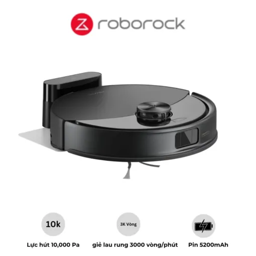 Robot hút bụi lau nhà Roborock Q10 VF: Định nghĩa lại sự sạch sẽ thông minh cho ngôi nhà bạn Trong kỷ nguyên công nghệ số, việc sở hữu một thiết bị dọn dẹp nhà cửa thông minh là điều không còn xa lạ. Trong số các lựa chọn hàng đầu, Robot hút bụi lau nhà Roborock Q10 VF tự hào là một siêu phẩm đột phá, mang đến khả năng làm sạch toàn diện, hiệu quả vượt trội và sự tiện lợi tối đa cho mọi gia đình. Không chỉ là một robot hút bụi đơn thuần, Roborock Q10 VF còn tích hợp công nghệ lau rung hiện đại, đảm bảo sàn nhà bạn luôn sạch bóng và tinh tươm. Robot hút bụi lau nhà Roborock Q10 VF gây ấn tượng mạnh mẽ với lực hút HyperForce 10.000Pa mạnh mẽ, đủ sức đánh bay mọi loại bụi bẩn cứng đầu, từ những hạt li ti ẩn sâu trong thảm đến tóc và lông thú cưng trên sàn cứng. Điểm đặc biệt của Q10 VF là hệ thống lau rung VibraRise 2.0 với khả năng nâng giẻ lau lên đến 8mm và rung 3.000 lần/phút, kết hợp cùng công nghệ sóng siêu âm nhận diện thảm, giúp robot chuyển đổi linh hoạt giữa các bề mặt mà không làm ướt thảm. Bên cạnh đó, Roborock Q10 VF được trang bị hệ thống điều hướng Precise LiDAR quét toàn diện 360 độ và cảm biến tránh vật cản Reactive Tech, giúp robot di chuyển thông minh, lập bản đồ chi tiết, tránh vật cản hiệu quả và tối ưu hóa lộ trình làm sạch. Robot còn hỗ trợ lập bản đồ đa tầng (ghi nhớ đến 3 bản đồ), rất lý tưởng cho nhà nhiều tầng. Với viên pin 5200mAh, robot có thể hoạt động liên tục tới 150 phút ở chế độ tiết kiệm, đảm bảo dọn dẹp các không gian rộng lớn mà không bị ngắt quãng. Robot hút bụi lau nhà Roborock Q10 VF với các tính năng đỉnh cao: Nâng tầm chuẩn mực sạch sẽ Robot hút bụi lau nhà Roborock Q10 VF tích hợp những công nghệ tiên tiến nhất, biến công việc dọn dẹp trở thành trải nghiệm đơn giản và hiệu quả. Từ khả năng hút bụi mạnh mẽ đến lau rung thông minh, mỗi tính năng của Roborock Q10 VF đều được thiết kế để mang lại sự sạch sẽ vượt trội và tiện ích tối đa cho không gian sống của bạn. Lực hút HyperForce 10.000Pa cực mạnh: Làm sạch sâu mọi bề mặt sàn Roborock Q10 VF sở hữu lực hút HyperForce 10.000Pa ấn tượng, một trong những con số cao nhất trong ngành robot hút bụi. Sức mạnh này giúp robot dễ dàng hút sạch mọi loại bụi bẩn, từ bụi mịn, tóc, lông thú cưng đến các mảnh vụn lớn trên mọi bề mặt sàn, bao gồm cả sàn cứng và thảm, đảm bảo không gian sống của bạn luôn được làm sạch sâu và triệt để. Hệ thống lau rung VibraRise 2.0 & Nhận diện thảm: Lau nhà hiệu quả, bảo vệ thảm thông minh Điểm nổi bật của Roborock Q10 VF là hệ thống lau rung VibraRise 2.0 tiên tiến. Giẻ lau có khả năng nâng tự động lên đến 8mm khi phát hiện thảm (nhờ công nghệ sóng siêu âm) và rung 3.000 lần/phút để làm sạch sâu các vết bẩn cứng đầu trên sàn cứng. Sự kết hợp này giúp robot vừa lau sàn hiệu quả, vừa bảo vệ thảm khỏi bị ướt, mang lại sự tiện lợi tối đa cho người dùng. Điều hướng Precise LiDAR & Lập bản đồ đa tầng: Dọn dẹp chính xác, quản lý nhiều không gian Roborock Q10 VF sử dụng công nghệ điều hướng Precise LiDAR để quét toàn diện 360 độ và lập bản đồ chi tiết ngôi nhà theo thời gian thực. Hệ thống này giúp robot lập kế hoạch lộ trình làm sạch hiệu quả nhất, tránh bỏ sót hay lặp lại. Khả năng lập bản đồ đa tầng (ghi nhớ đến 3 bản đồ) đặc biệt hữu ích cho những ngôi nhà nhiều tầng, giúp robot dễ dàng nhận diện và làm sạch từng khu vực. Cảm biến tránh vật cản Reactive Tech: Di chuyển linh hoạt, an toàn vượt trội Được trang bị cảm biến tránh vật cản Reactive Tech, Roborock Q10 VF có khả năng phát hiện và tránh các chướng ngại vật trên đường đi một cách thông minh. Hệ thống cảm biến này giúp robot dễ dàng điều hướng xung quanh đồ nội thất, đồ chơi hay các vật dụng nhỏ khác, giảm thiểu va chạm và kẹt, đảm bảo quá trình dọn dẹp diễn ra suôn sẻ và an toàn. Hệ thống chống rối kép hiệu quả: Giảm vướng tóc, lông thú cưng, tối ưu vệ sinh Tóc và lông thú cưng là những vấn đề thường gặp đối với robot hút bụi. Roborock Q10 VF giải quyết hiệu quả điều này nhờ hệ thống chống rối kép cải tiến, bao gồm chổi chính và chổi cạnh được thiết kế đặc biệt. Cấu tạo này giúp giảm thiểu tối đa tình trạng vướng rối, đảm bảo robot hoạt động trơn tru, bền bỉ và duy trì hiệu quả làm sạch liên tục, đặc biệt phù hợp với các gia đình có vật nuôi. Pin 5200mAh & Thời gian hoạt động 150 phút: Dọn dẹp diện tích lớn, bền bỉ không gián đoạn Roborock Q10 VF được trang bị viên pin 5200mAh dung lượng cao, cung cấp năng lượng dồi dào cho robot. Với thời lượng hoạt động liên tục lên đến 150 phút ở chế độ tiết kiệm, robot có thể dễ dàng hoàn thành việc dọn dẹp các căn hộ rộng lớn hoặc nhiều phòng chỉ trong một lần sạc, tối ưu hóa thời gian và hiệu quả làm sạch toàn diện cho ngôi nhà của bạn. Dung tích hộp bụi 500ml và hộp nước 200ml: Tối ưu cho việc dọn dẹp hàng ngày Roborock Q10 VF được trang bị hộp bụi dung tích 500ml và hộp nước 200ml. Dung tích này được tối ưu hóa để đáp ứng nhu cầu dọn dẹp hàng ngày của hầu hết các gia đình. Kích thước hộp bụi lớn giúp giảm tần suất đổ rác thủ công, trong khi hộp nước vừa đủ để thực hiện chức năng lau nhà hiệu quả trên diện tích rộng. Lên lịch làm sạch tự động: Vệ sinh tiện lợi, chủ động theo ý muốn Với Roborock Q10 VF, bạn có thể dễ dàng thiết lập và lên lịch trình làm sạch tự động thông qua ứng dụng điều khiển. Chỉ cần cài đặt một lần, robot sẽ tự động dọn dẹp theo thời gian và khu vực đã chọn, giúp bạn tiết kiệm công sức và đảm bảo ngôi nhà luôn sạch sẽ một cách chủ động, ngay cả khi bạn không có ở nhà. Robot hút bụi lau nhà Roborock Q10 VF – Trợ thủ toàn năng cho ngôi nhà hiện đại Robot hút bụi lau nhà Roborock Q10 VF là một lựa chọn xuất sắc cho những ai tìm kiếm một giải pháp vệ sinh nhà cửa thông minh, mạnh mẽ và tiện lợi. Với lực hút 10.000Pa, công nghệ lau rung VibraRise 2.0, khả năng điều hướng chính xác và tránh vật cản thông minh, cùng thời lượng pin ấn tượng, Roborock Q10 VF không chỉ mang lại sàn nhà sạch bóng mà còn giải phóng bạn khỏi gánh nặng việc nhà, giúp bạn có thêm thời gian tận hưởng cuộc sống. Vì sao nên mua hàng tại AKIA Smart Home Với sứ mệnh đem đến những trải nghiệm thú vị và chuyên nghiệp dành cho mỗi khách hàng trong chính ngôi nhà của mình, AKIA  không ngừng nỗ lực cải tiến và nâng cao chất lượng sản phẩm & dịch vụ một cách tốt nhất.AKIA tự hào là đơn vị phân phối những thiết bị thông minh Chất Lượng, Chính Hãng, Giá Tốt hàng đầu Việt Nam. AKIA cam kết các sản phẩm bán ra đều chính hãng, phiên bản Quốc Tế. Trước và sau khi mua sản phẩm khách hàng sẽ được nhân viên tư vấn rất chi tiết và phù hợp với nhu cầu sử dụng của từng gia đình. Hướng dẫn cài đặt, sử dụng đến khi khách hàng hài lòng nhất. Trong suốt quá trình sử dụng bạn có thể liên hệ AKIA để được hỗ trợ về sản phẩm, chính sách bảo hành. Thông tin liên hệ tư vấn và báo giá chi tiết: Hotline: 0342 614 161 Địa chỉ: 122 Đường Vành Đài Tây, Khu Phố 4, Phường An Khánh, TP. Thủ Đức Email: info@akia.com.vn Website: https://akia.vn/