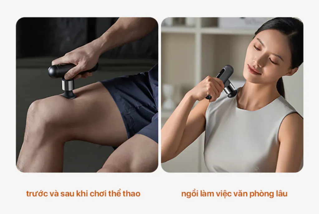 Súng Massage Fascial Gun Philips Ppm7303 - Nhỏ Gọn Tiện Dụng 11 Súng Massage Philips Ppm7303 Fascial Gun - Nhỏ Gọn Tiện Dụng