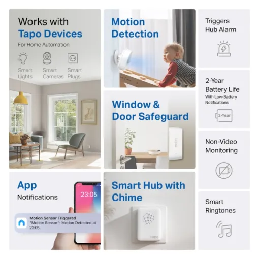 Bộ hub thông minh Tapo T30 Kit